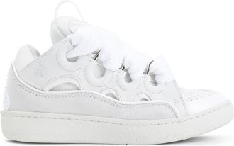 Lanvin White Leather Sneakers