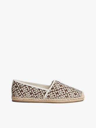 Tommy Hilfiger TH Monogram Plaque Jacquard Espadrilles