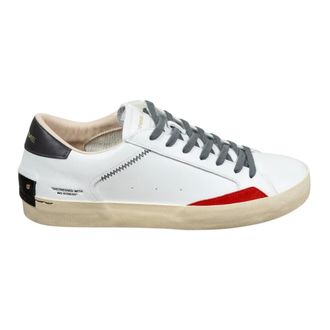 Crime London Sneakers, male, White, Size: 11 US Distressed Sneaker