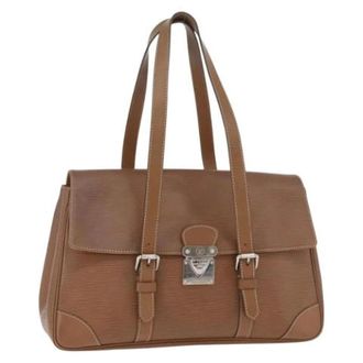 Louis Vuitton Pre-owned Shoulder Bags, female, Brown, Size: ONE SIZE Pre-owned Epi Leather Shoulder Bag