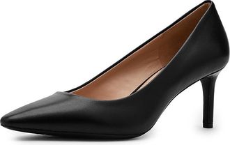 Cole Haan Go-to Janey Pumps High Womens Heels Black Leather : 10.5 B - Medium