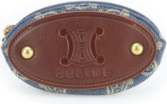 Celine Pre-owned Fabric home-office - Dames - Vintage Accessoires - Bruin - ONE Size - Leer - Vintage