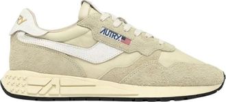 Autry Reelwind Low - Dames - Sneakers - Beige - 37 EU - Katoen - Schoenen