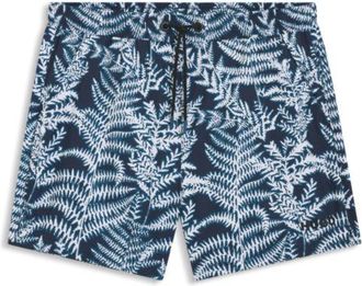 HUGO BOSS Quick-dry swim shorts with all-over print