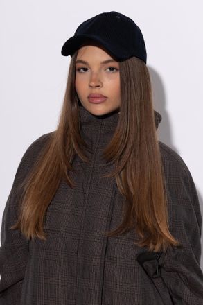Acne Studios Baseball Cap, Unisex, Navy Blue