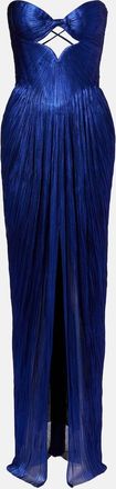 Maria Lucia Hohan Stephanie silk tulle bustier gown