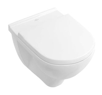 Villeroy & Boch Villeroy&boch - O.novo, Inodoro De Fondo, 360 X 560 Mm, Directflush, Modelo Suspendido, Salida Horizontal, Sanitarios Antibac White