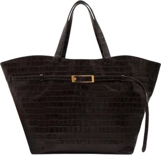 Anine Bing Rio Tote - Bags - Mujer - Marr&oacute;n - ONE SIZE