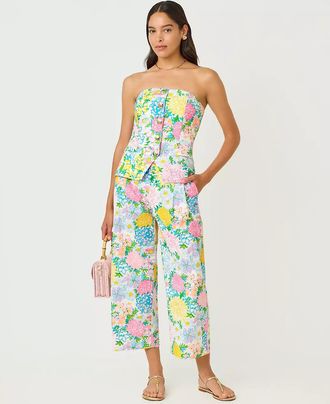 Lilly Pulitzer 25 Mandalay Wide Leg Crop Pant