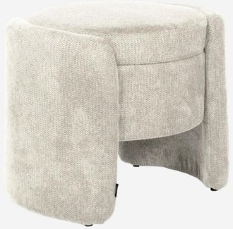 Sweeek Puff De Tela Con Almacenaje Contempor&aacute;neo