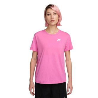 Nike Dames Club T-shirt (Roze)