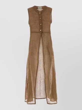 Le Kasha linen maxi dress