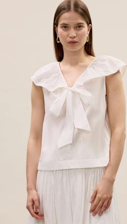 Rebecca Taylor Marietta Crinkle Top