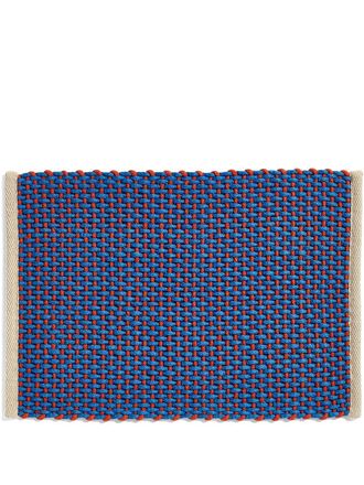 HAY woven door mat - unisex - Wool - OS - Blue