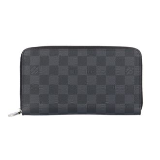 Louis Vuitton Black Gray Damier Graphite Long Wallet (Bi-Fold) (Pre-Owned)