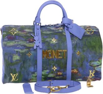Louis Vuitton Pre-owned Vintage Weekendtas - Dames - Vintage Weekendtas - Paars - ONE Size - Leer - Vintage