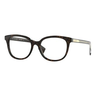 Burberry Glasses, unisex, Black, 51 MM, Striped Check Eyewear Frames