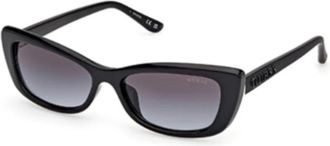 Guess Gu 00156-H 5501B - unisex - Zonnebrillen - Zwart - 55 MM - Accessoires