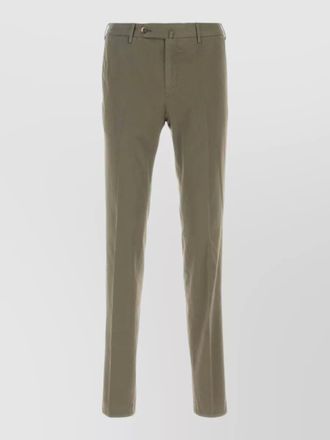 Pantaloni Torino stretch cotton blend silkochino tailored trousers