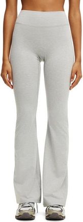Cotton On Womens Active Ultra Soft Contour Flare in Light Grey Marle at Nordstrom, Size X-Small