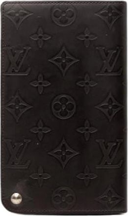 Louis Vuitton Pre-owned Wallets, female, Brown, Size: ONE SIZE Pre-owned Vintage Leather Wallet