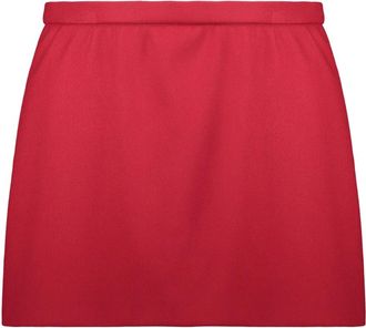 Red Valentino Shorts Gonna - Dames - Bermuda - Rood - XS - Polyester - Korte Broeken