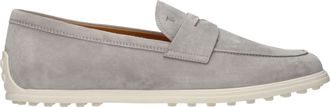 Tod's Tods Mujers Mocasines Ante Gris/Gris Claro