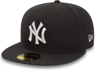 New Era New York Yankees Cap 59Fifty Basecap Baseball Fitted Kappe MLB Dunkelgrau - 7 5/8-61cm (XL)