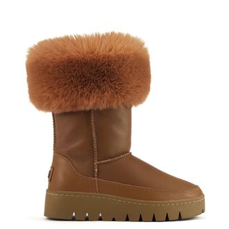 Australia Luxe Womens Cachet Chestnut Boot - Brown - Size EU 40