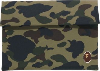 A Bathing Ape 1St Camo 15 Inch PC Case Green 1L30-190-023