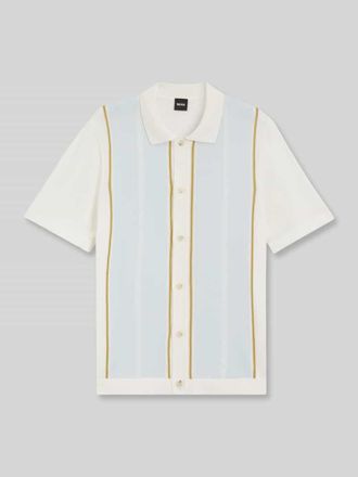 HUGO BOSS Regular Fit Freizeithemd aus Baumwoll-Mix Modell C-LASTRO in Offwhite, Gr&ouml;&szlig;e XXL