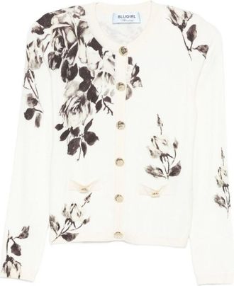 Blugirl Classic Knit Sweater With Long Sleeves