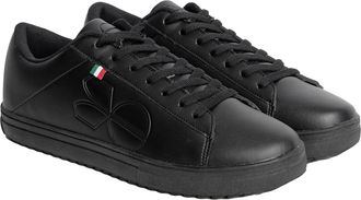 Crosshatch Heren Gleaton Trainers (Zwart)