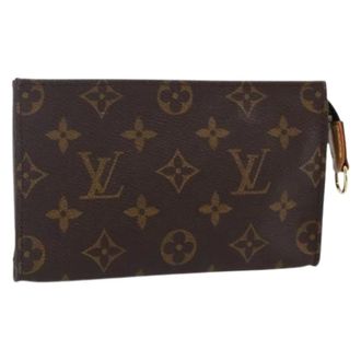 Louis Vuitton Clutch in Tela Pre-owned - - Pre-owned - Donna - Marrone - ONE SIZE