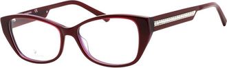 Swarovski Womens Sk5391 53Mm Optical Frames