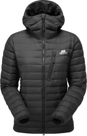 Mountain Equipment Earthrise Hooded Jacket Daunenjacke f&uuml;r Damen | schwarz/grau