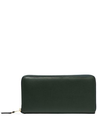 Comme Des Gar&ccedil;ons leather continental wallet - unisex - Leather - One Size - Green