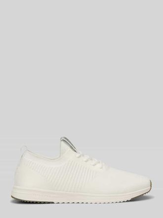 Marc O'Polo Low Top Sneaker mit strukturierter Stretch-Oberfl&auml;che in Weiss, Gr&ouml;&szlig;e 40
