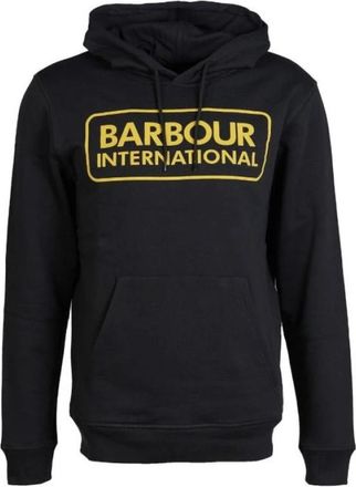 Barbour Pop Over Hoodie - Heren - Hoodies - Zwart - M - Katoen - Hoodies & sweatvesten