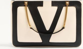 Valentino Garavani Valentino Garavani Viva Superstar Medium Nappa Leather Shopping Bag Wo