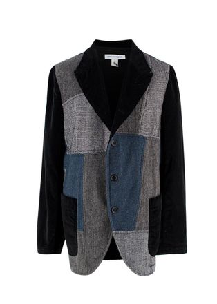 Comme Des Gar&ccedil;ons Comme De Garcons Patchwork Blazer Size L