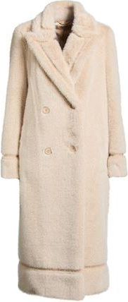 Twin-Set ROPA DE ABRIGO - Borreguito y pelo ecol&oacute;gico en YOOX.COM
