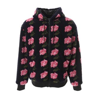 Msgm Light Jackets, male, Multicolor, Size: XL Print Jacket