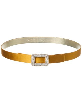 Roger Vivier Satin Belt