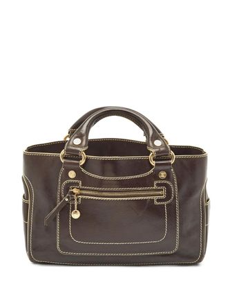 Celine Boogie satchel bag - Brown
