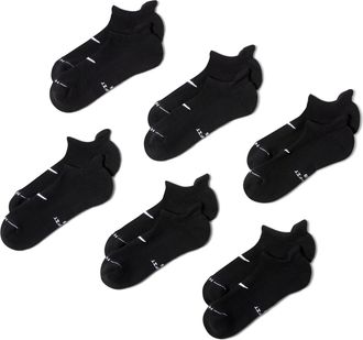 Nike Unisex Everyday Elevated No-Show Socks (6 Pairs) in Multicolor | HQ8029-902