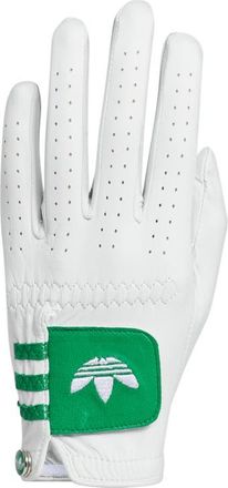 adidas Originals Leather Golf Glove in White at Nordstrom, Size Medium