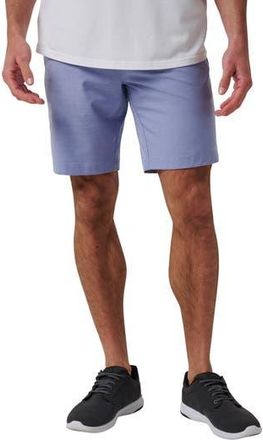 Travis Mathew Travel Year flat Front Shorts in Heather Violet Storm at Nordstrom Rack, Size 38