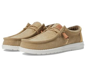 Hey Dude Wally Corduroy Mens Shoes Tan 1 : 13 M