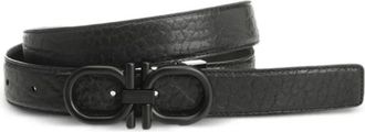 Ferragamo Cinturon Rev Classic - Heren - Riemen - Zwart - 85 CM - Accessoires